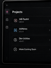 Studio Projects preview
